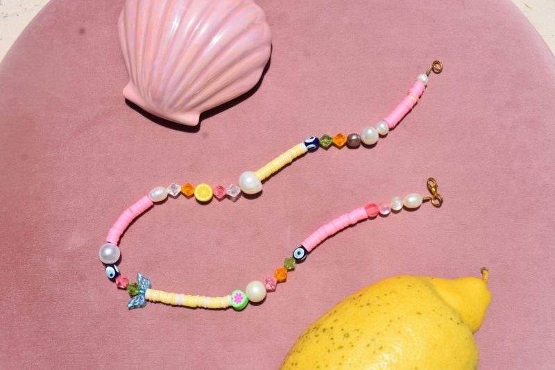 beach pearl necklace